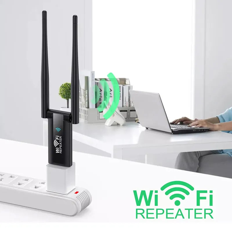 Amplificador de Señal WIFI - Internet en Cada Rincón de Casa