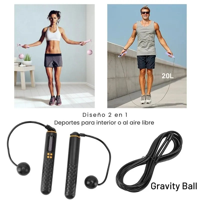 Gravity Ball Cuerda inteligente para Saltar Inalámbrica - 50% descuento