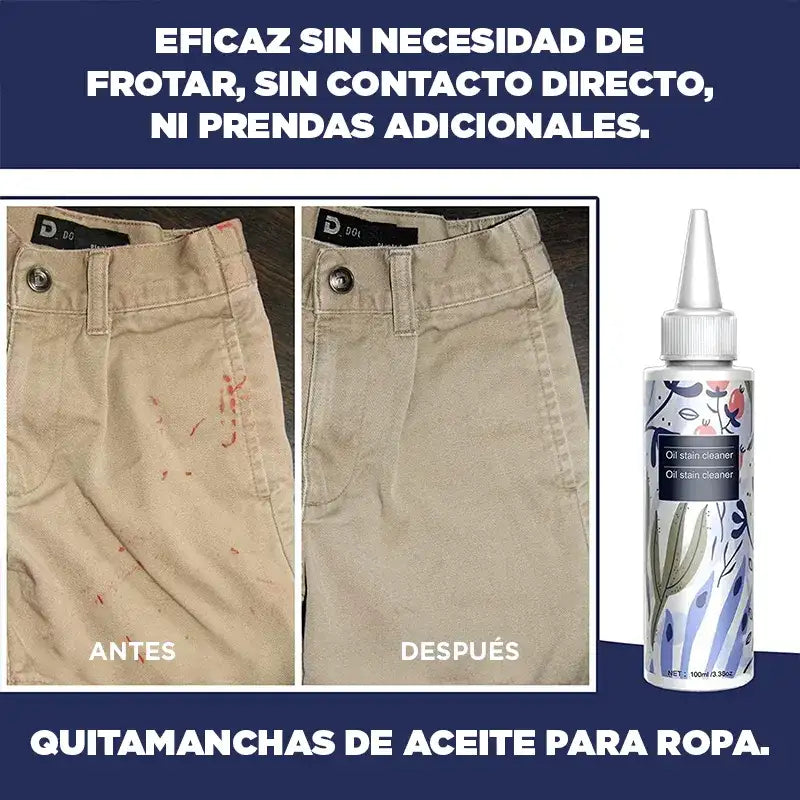 Oferta x 2 Quitamanchas + Aplicador - Desmancha Ropa, Calzado o Muebles