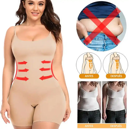 Faja Curvy Enteriza - Moldeadora Compresión + Gratis Gel Levanta Pompa