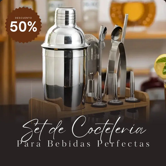 Bar en Casa: Set de Coctelería para Bebidas Perfectas