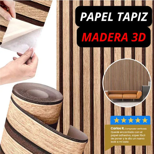 DecorHome- Papel Tapiz Realista 3D